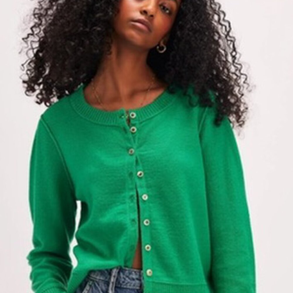 Free People Nocturnal Cashmere Cardi Size M